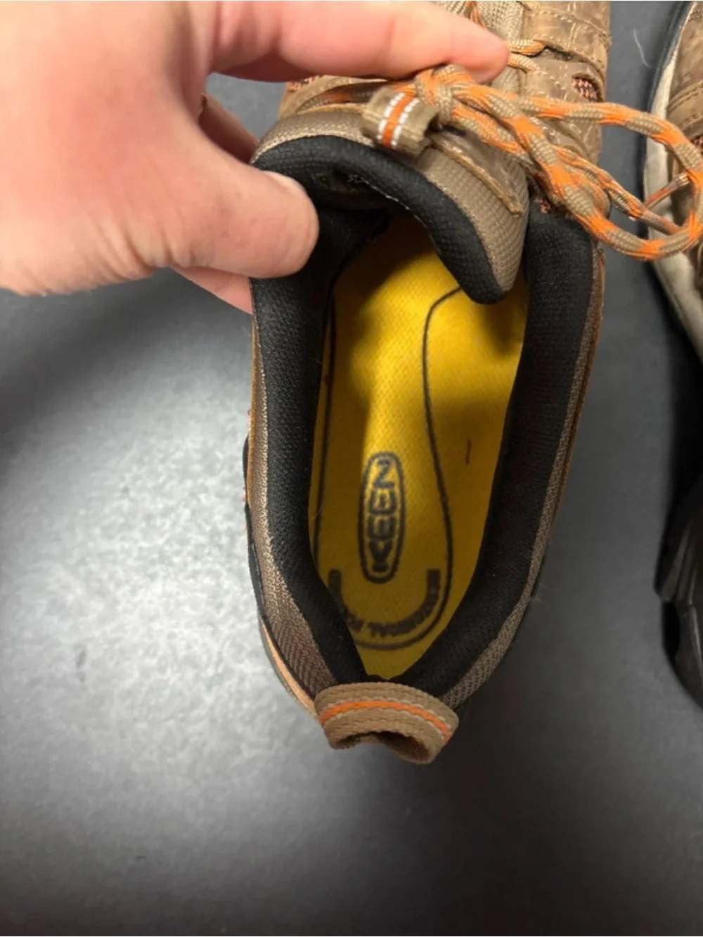 Men's Keen Utility Flint Steel Toe Boots, Size 9.5